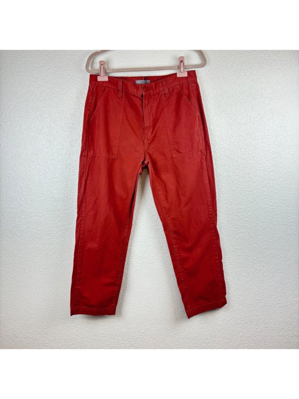✨3/$30 Joe's Jeans 30 Orange Cropped Cotton Pants Casual Style